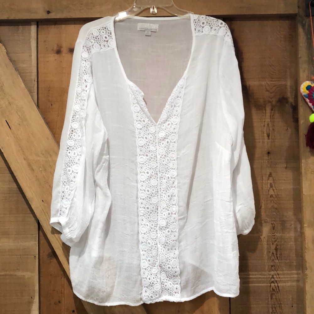 Boho tunic blouse